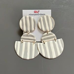 Vineyard Vines Striped Earrings
